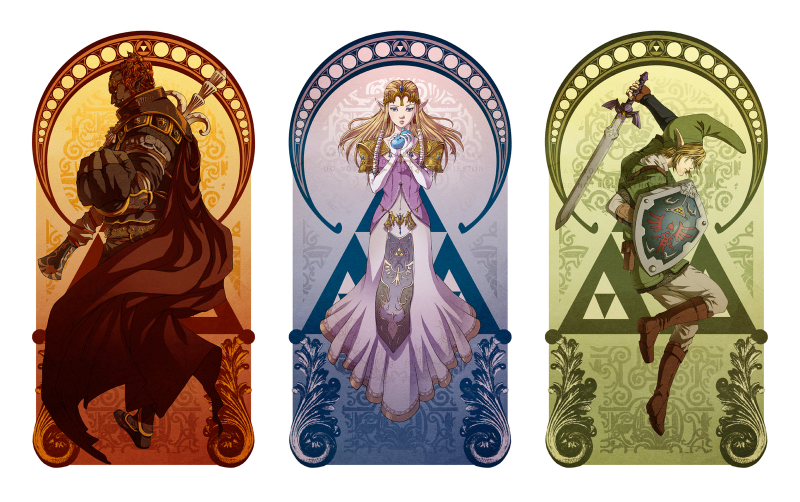 Illustration for article titled Art Nouveau Heroes, Heroines and More